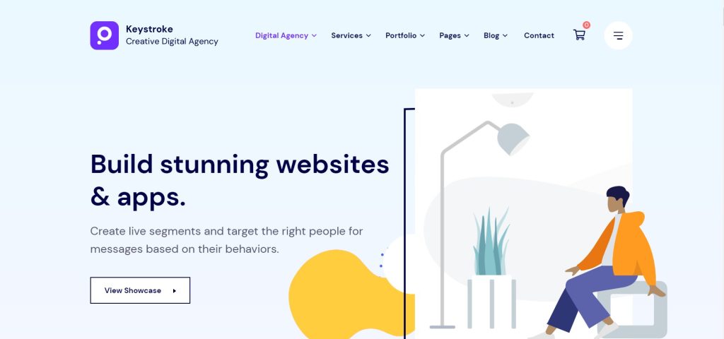 Keystroke – Creative Agency WordPress Theme