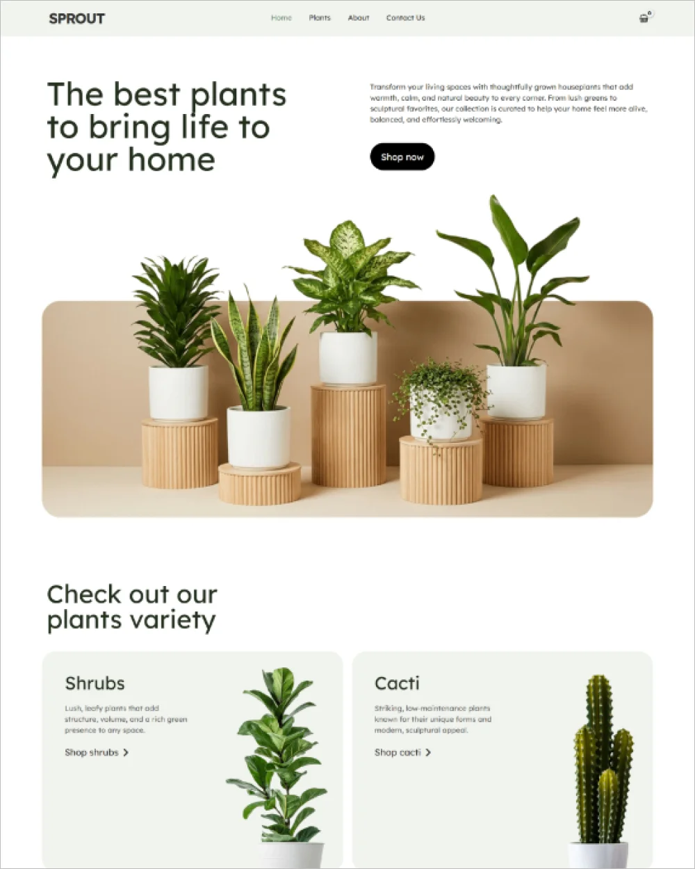 Nature Leaf WordPress Template