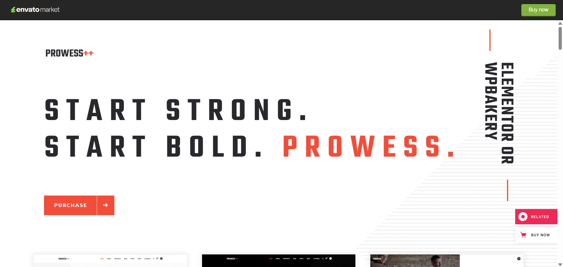 Prowess fitness WordPress theme