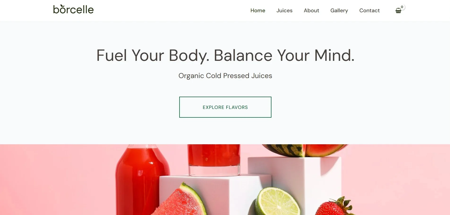 Juice-Shop WordPress website template