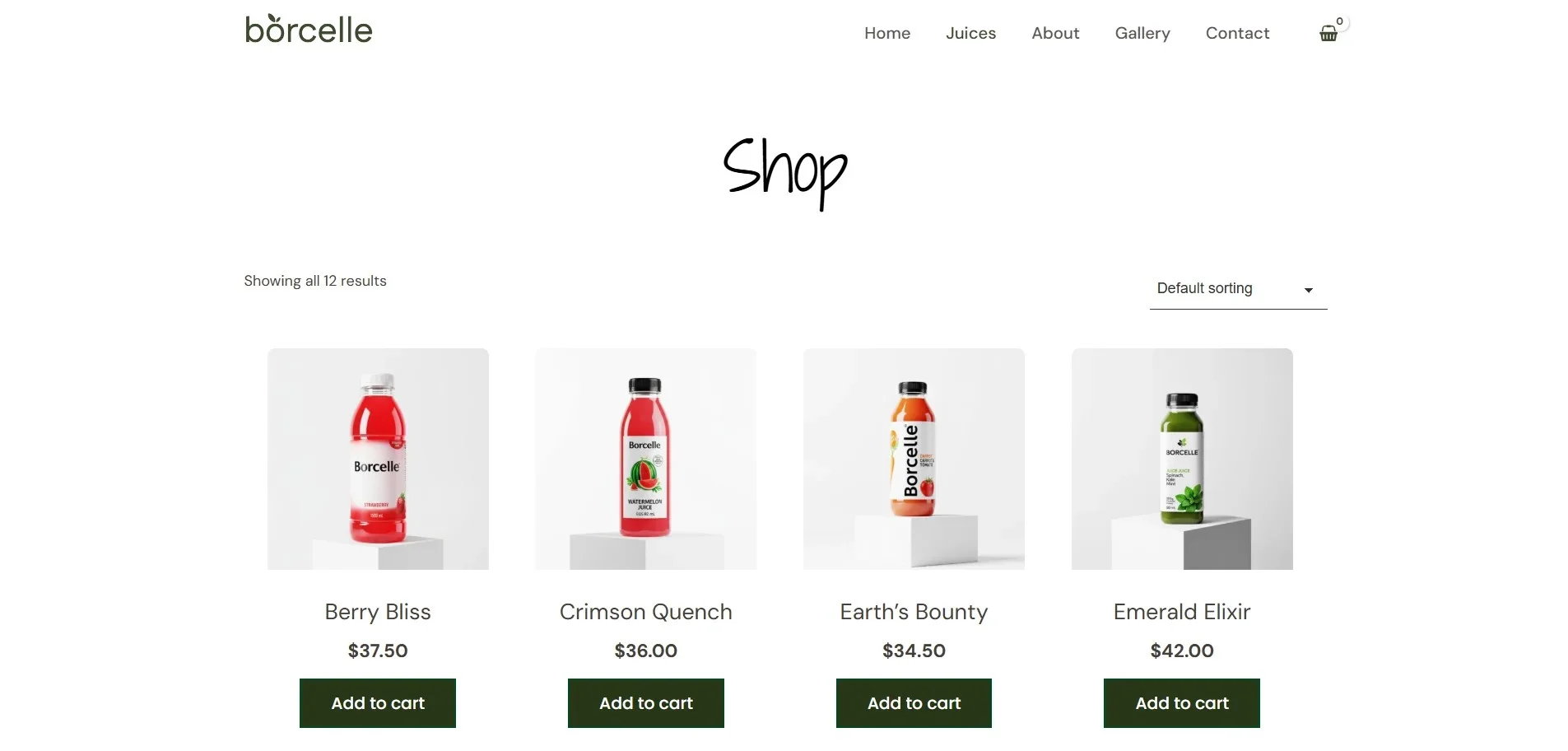 Juice-Shop-product listing page