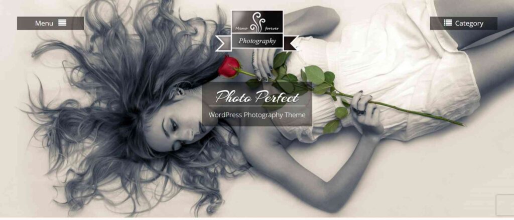 Photo Perfect - WordPress Photography Theme
