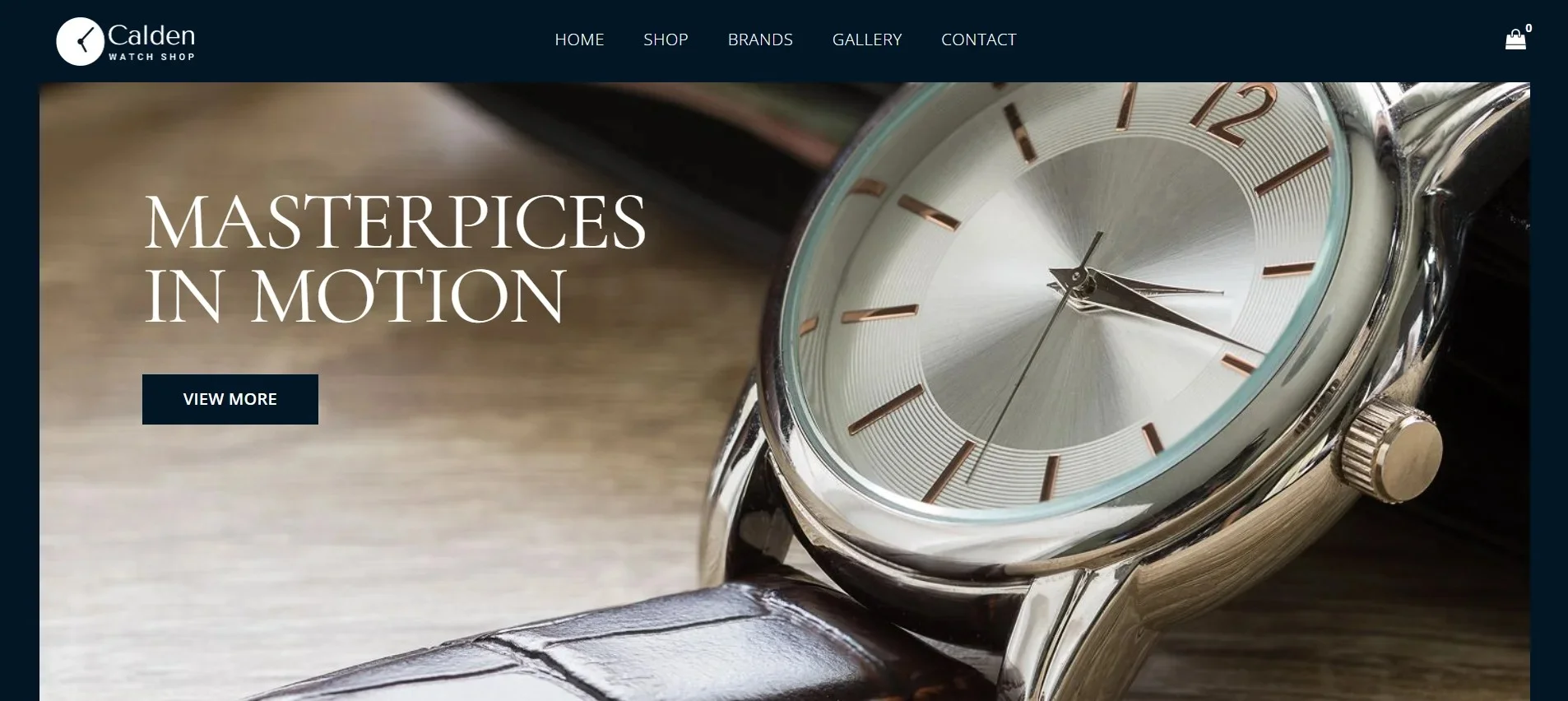 Watch-Store WordPress website template