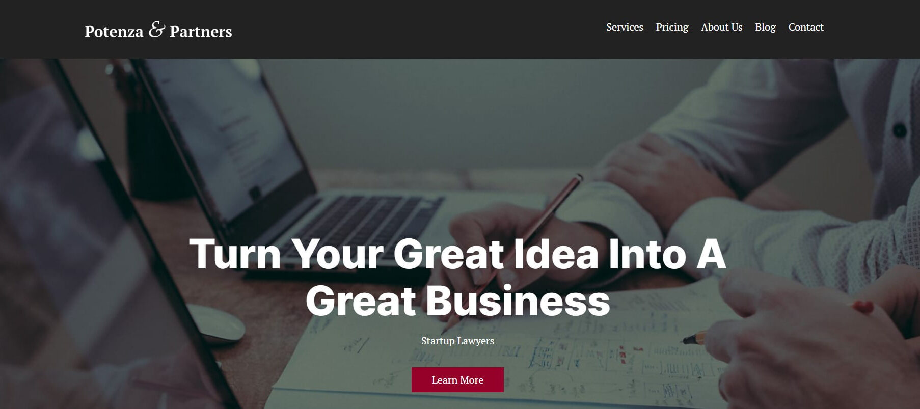 Potenza beaver builder wordpress theme