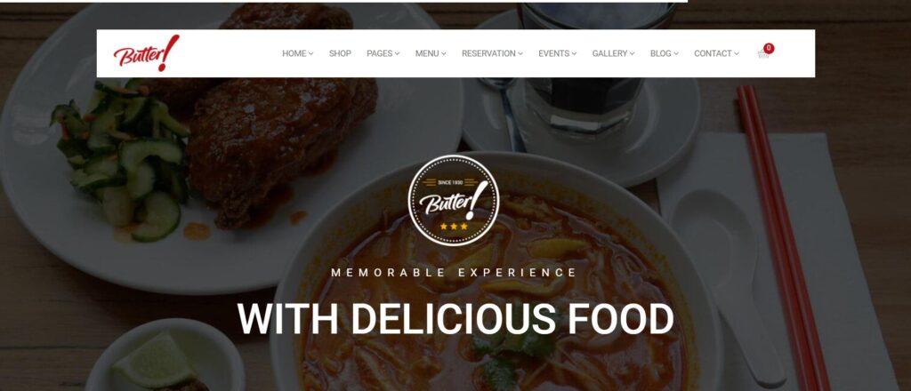 Butter Multilingual WordPress Themes