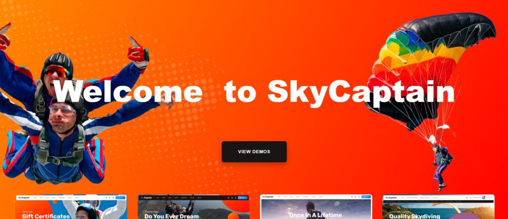 SkyCaptain WordPress Theme