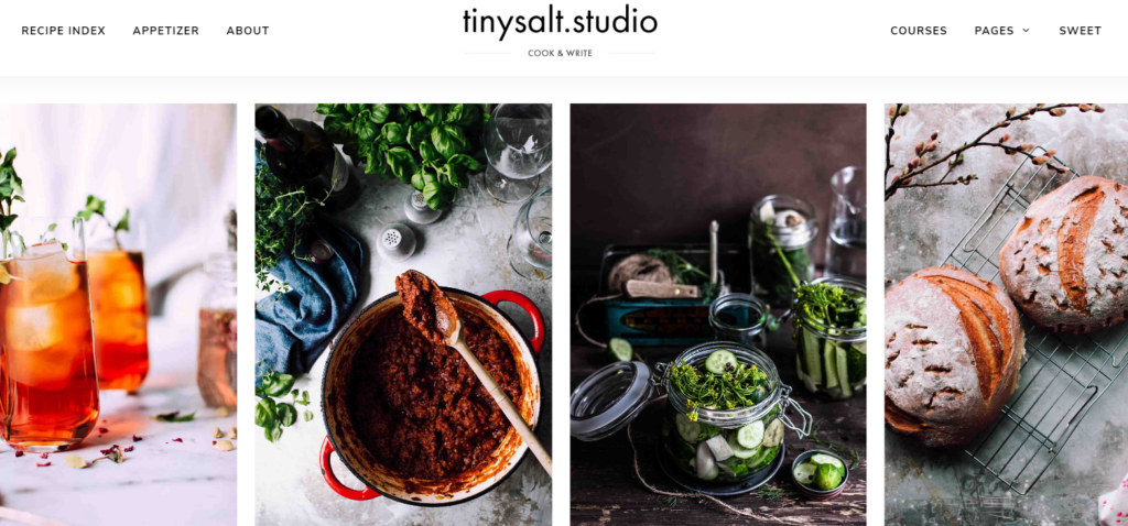 Tinysalt Wordpress theme