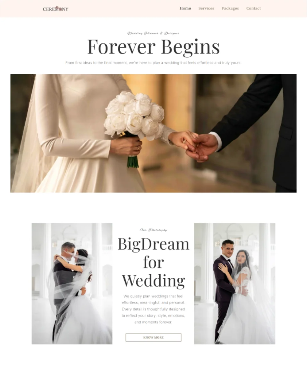 Wedding Planner WordPress Template