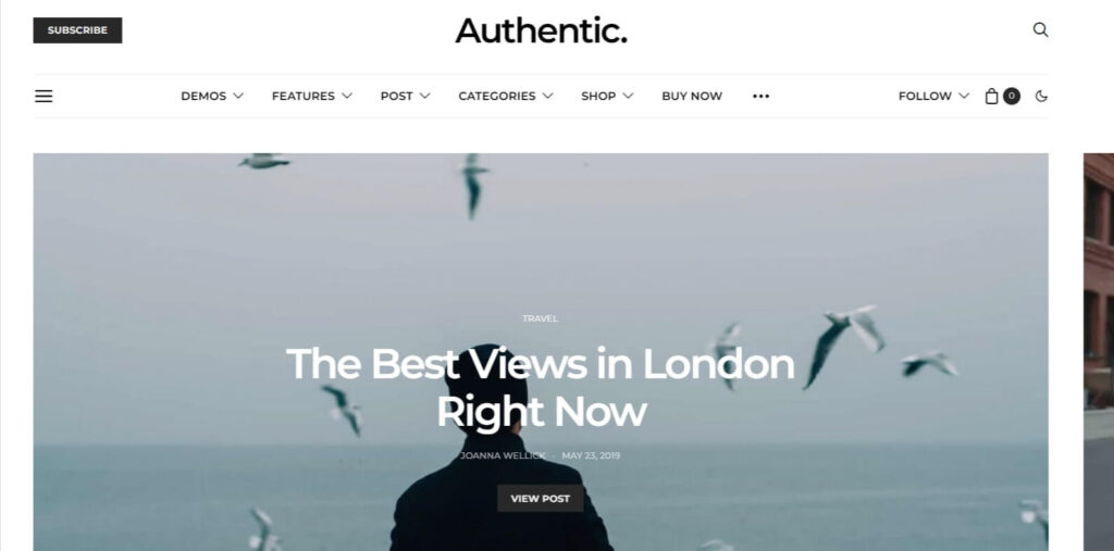 Authentic Theme