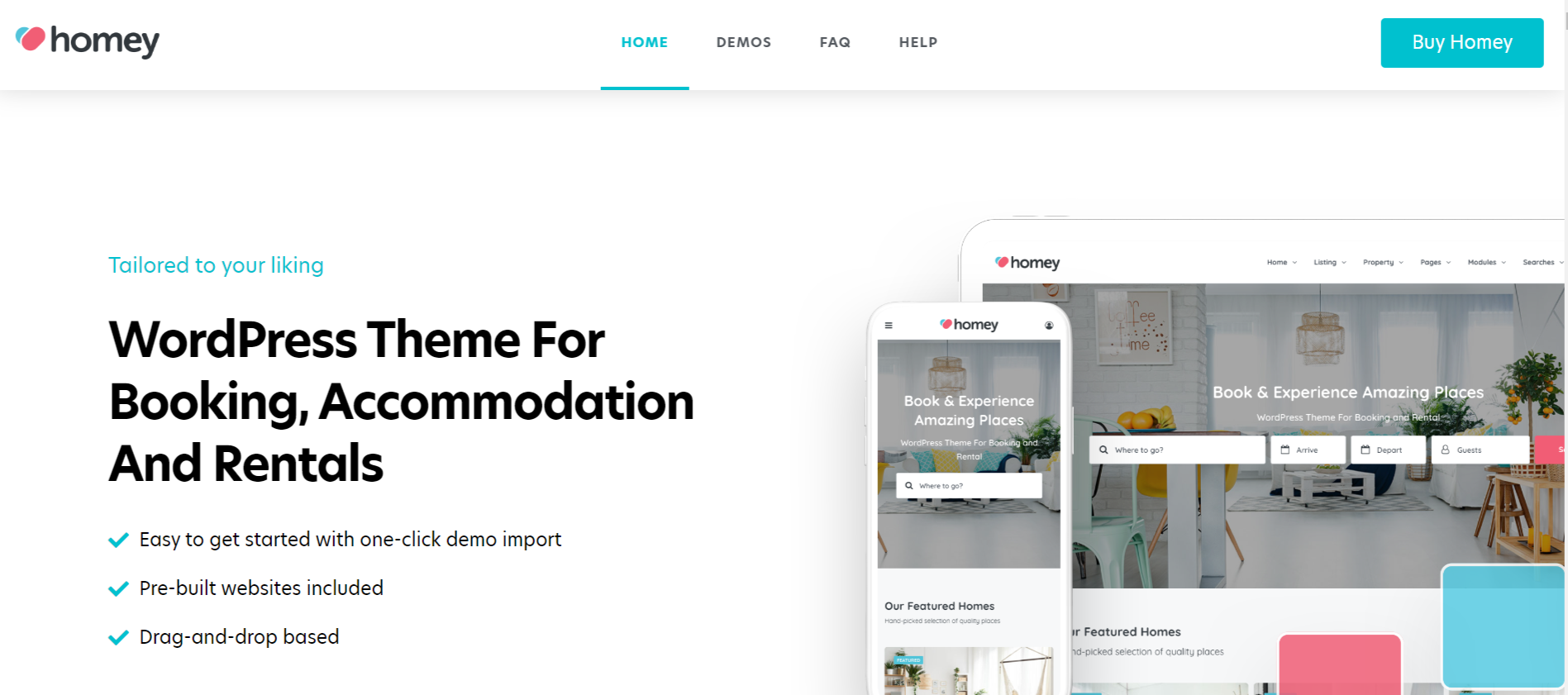 Homey WordPress Theme