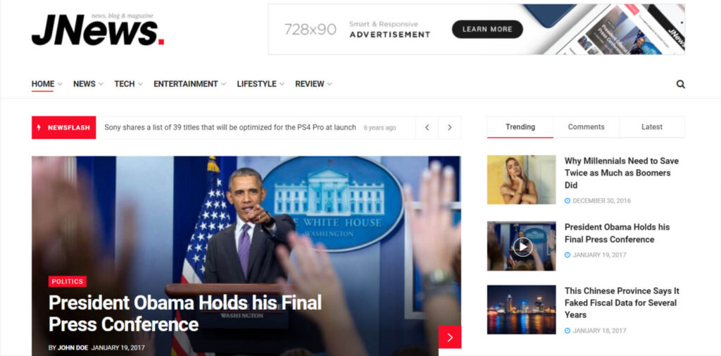 JNews Theme
