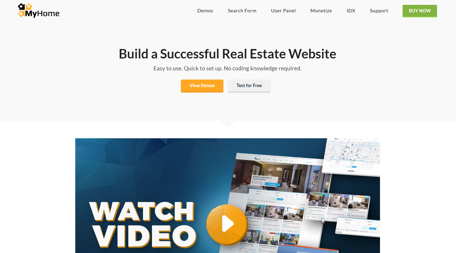 My Home WordPress Theme