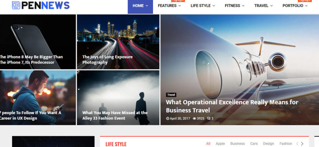 PenNews WordPress Newspaper Themes