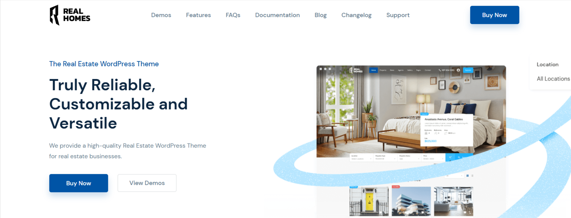 RealHomes WordPress Theme -  best real estate wordpress theme