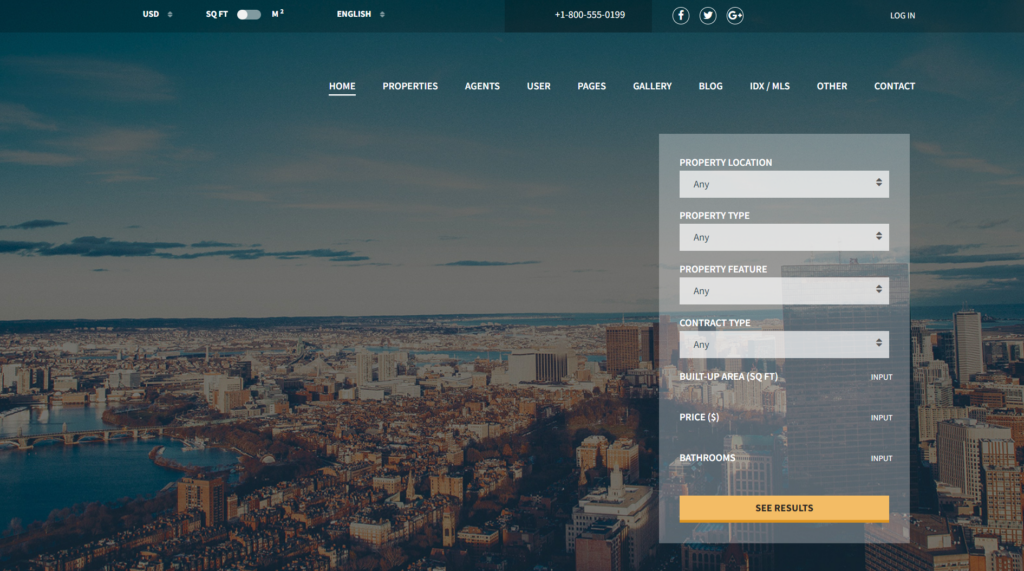 Realty Space WordPress Theme