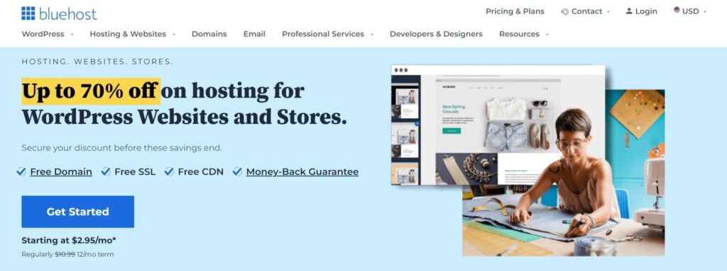 Bluehost Hosting
