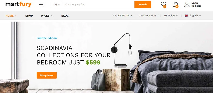 Martfury Multi-vendor Wordpress Theme