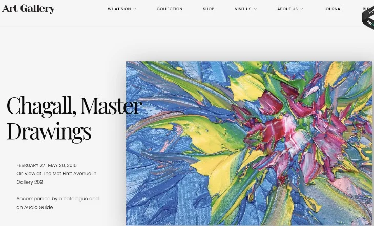 Arte | Art Gallery WordPress Theme