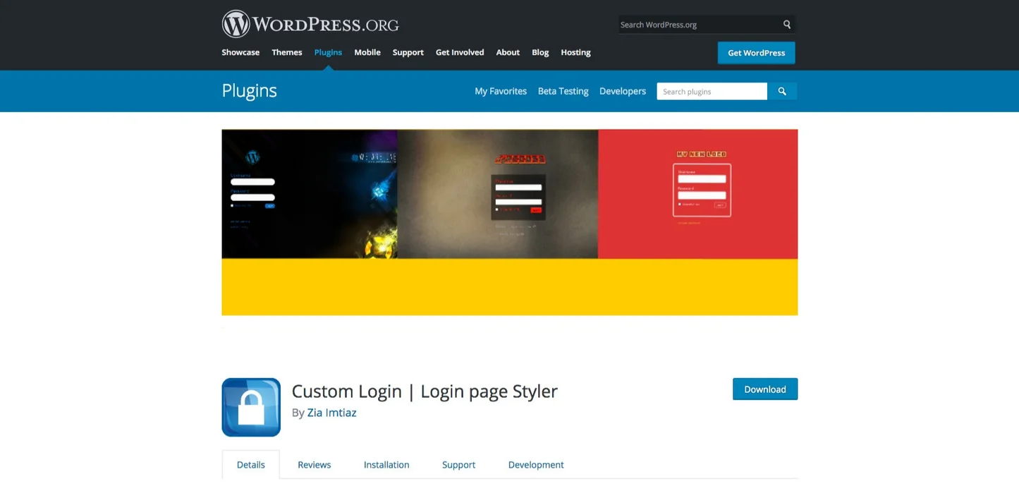 Custom Login | Login page Styler
