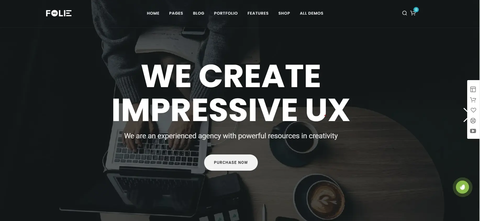 Folie Marketing WordPress Theme