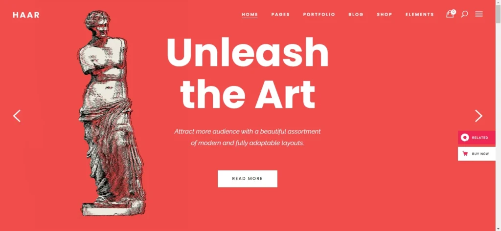 Haar WordPress Theme