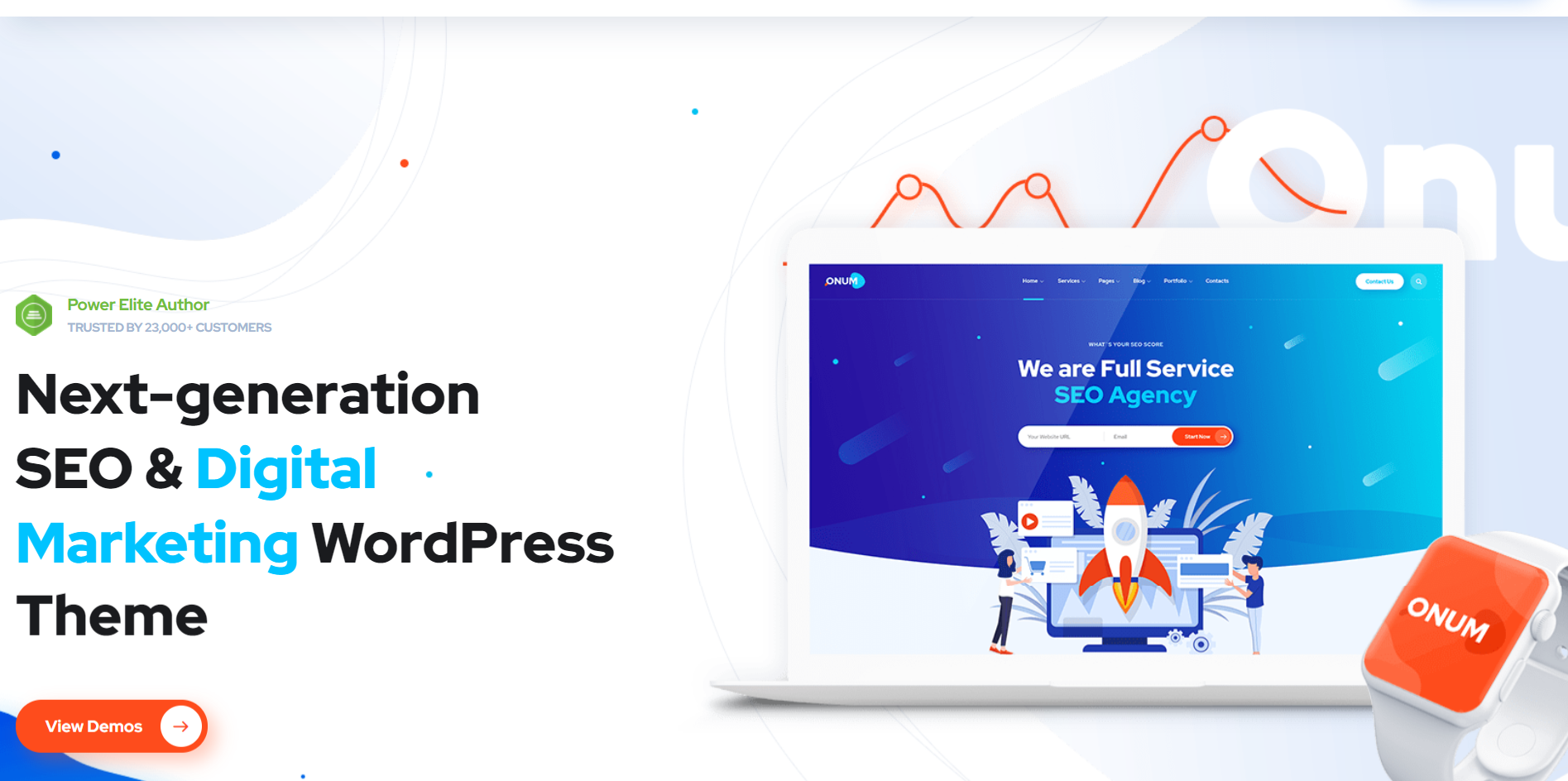 Onum Elementor WordPress Theme