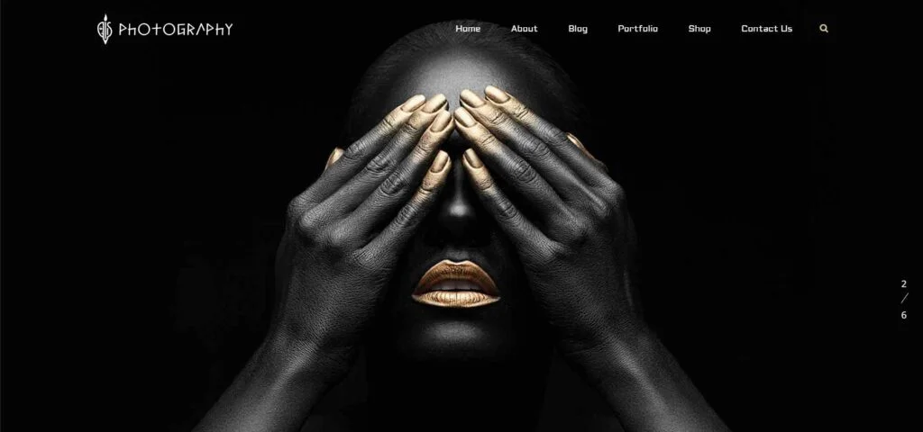 Photography - Fullscreen Artists WordPress Theme