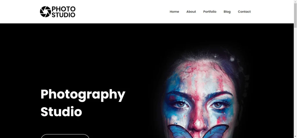 Photography Studio  WordPress Theme