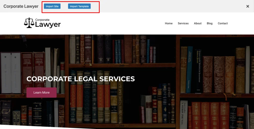 Import Site Corporate Lawyer 