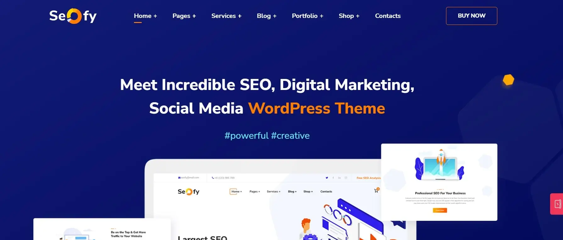 Seofy Marketing WordPress Theme