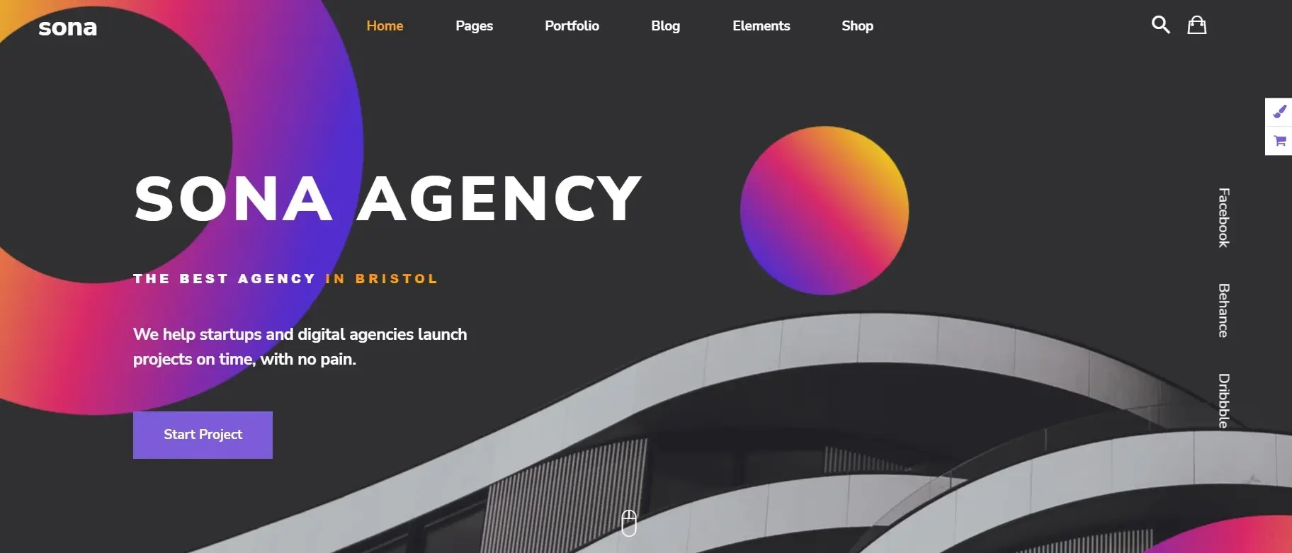 Sona Digital Marketing Agency WordPress