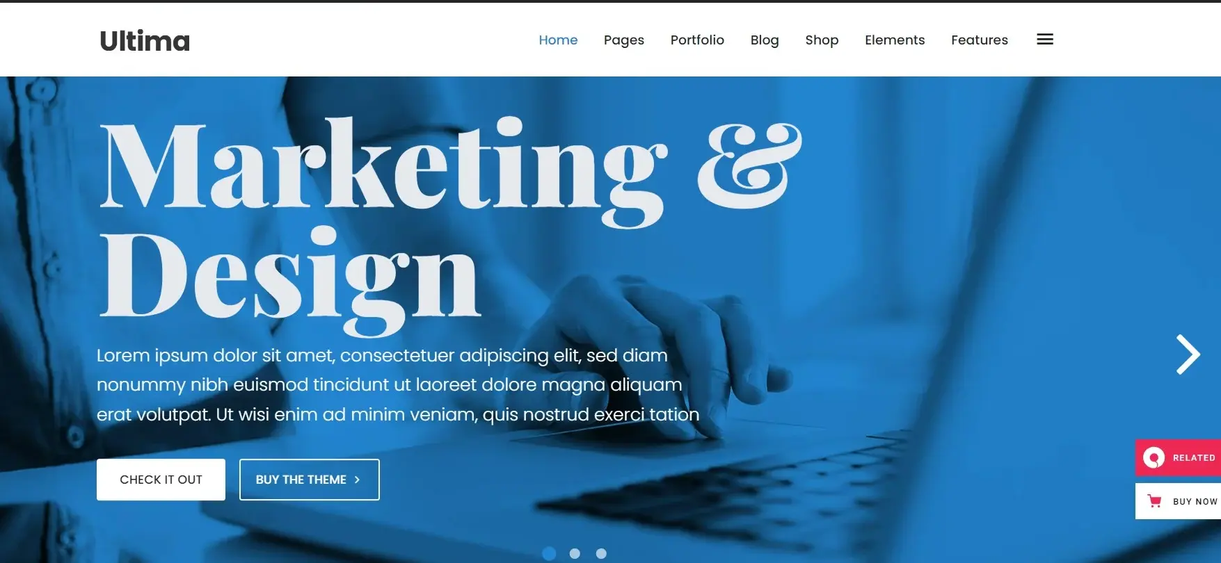 Ultima Digital Marketing Agency Theme