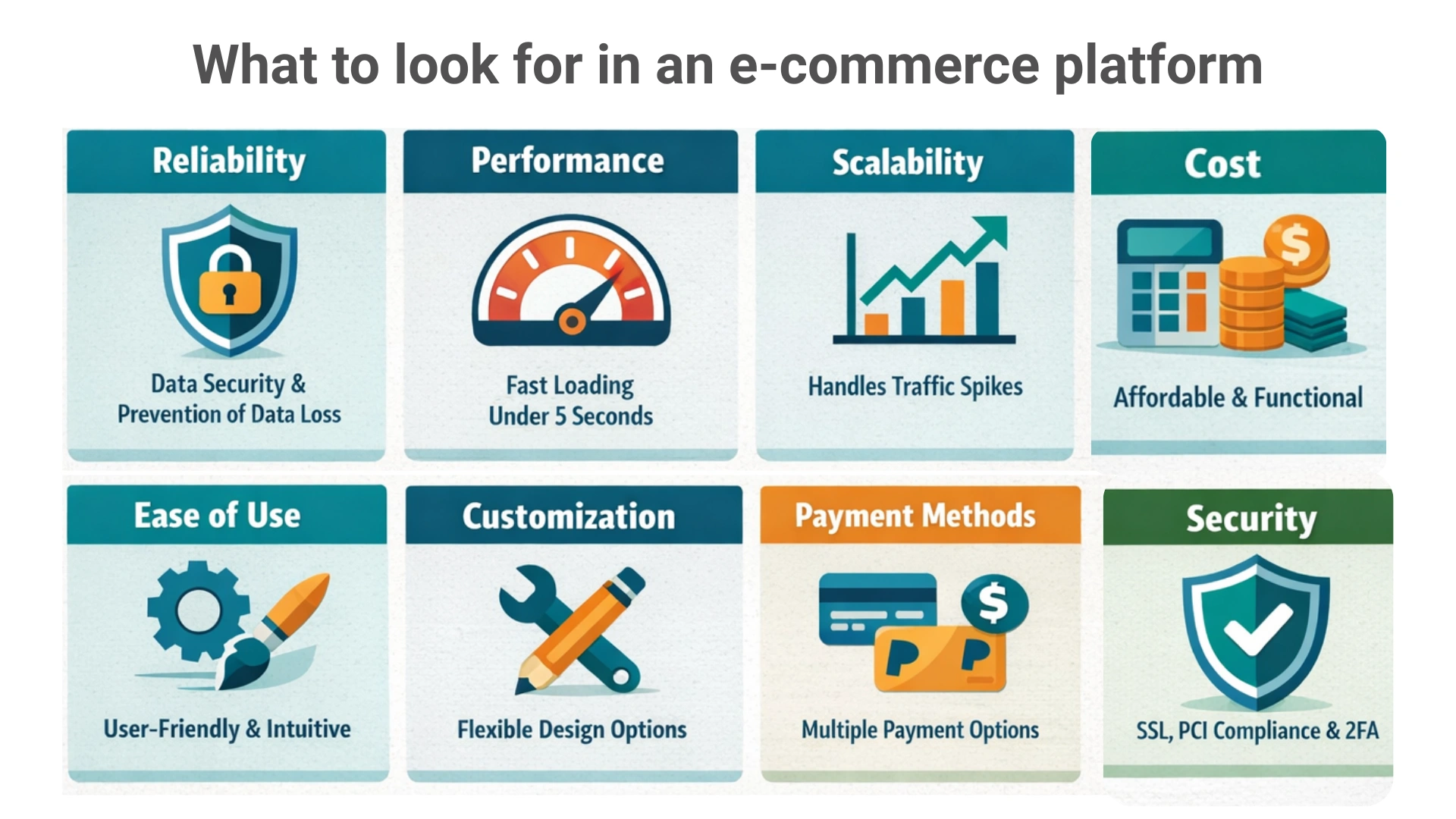 What to Look for in an eCommerce Platform