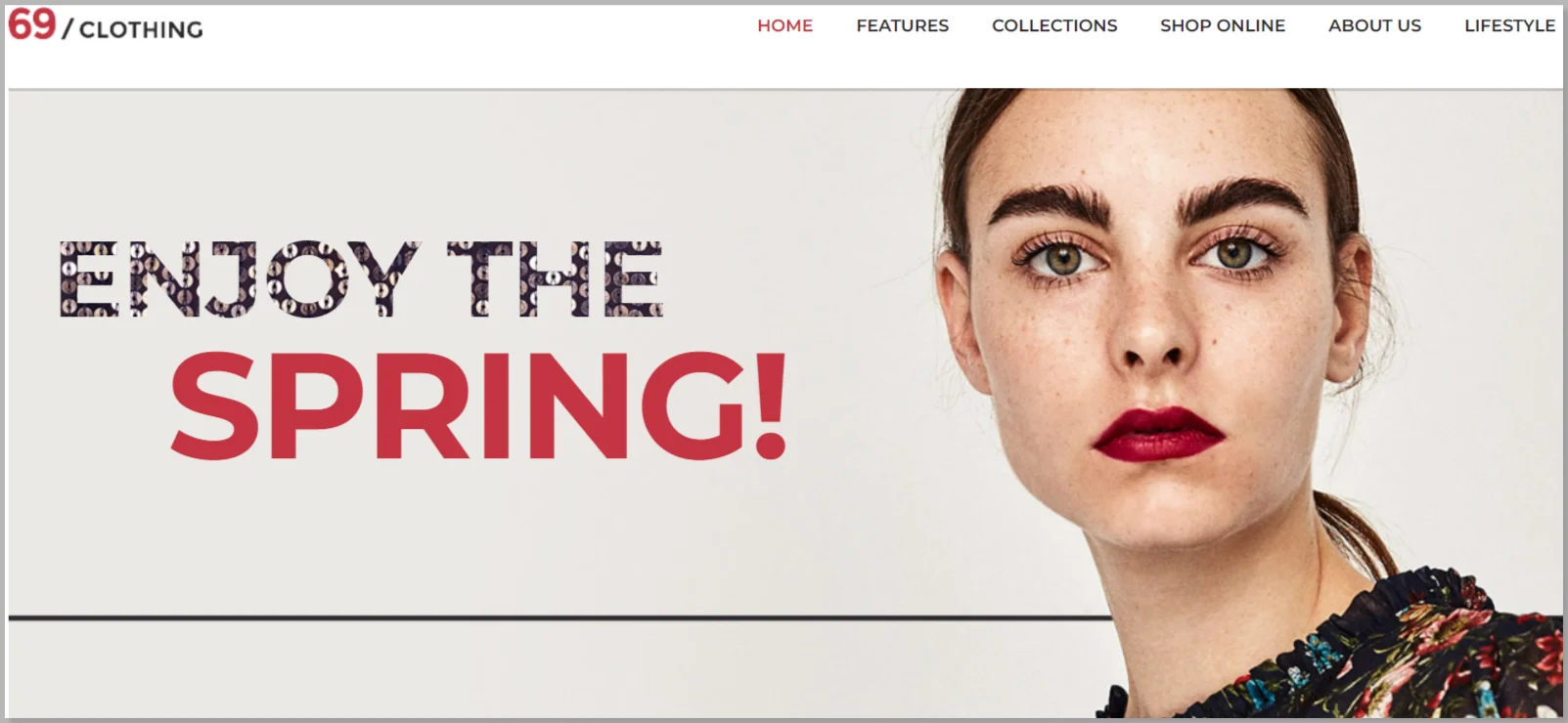 69 Clothing | Brand Store & Fashion Boutique WordPress Theme
