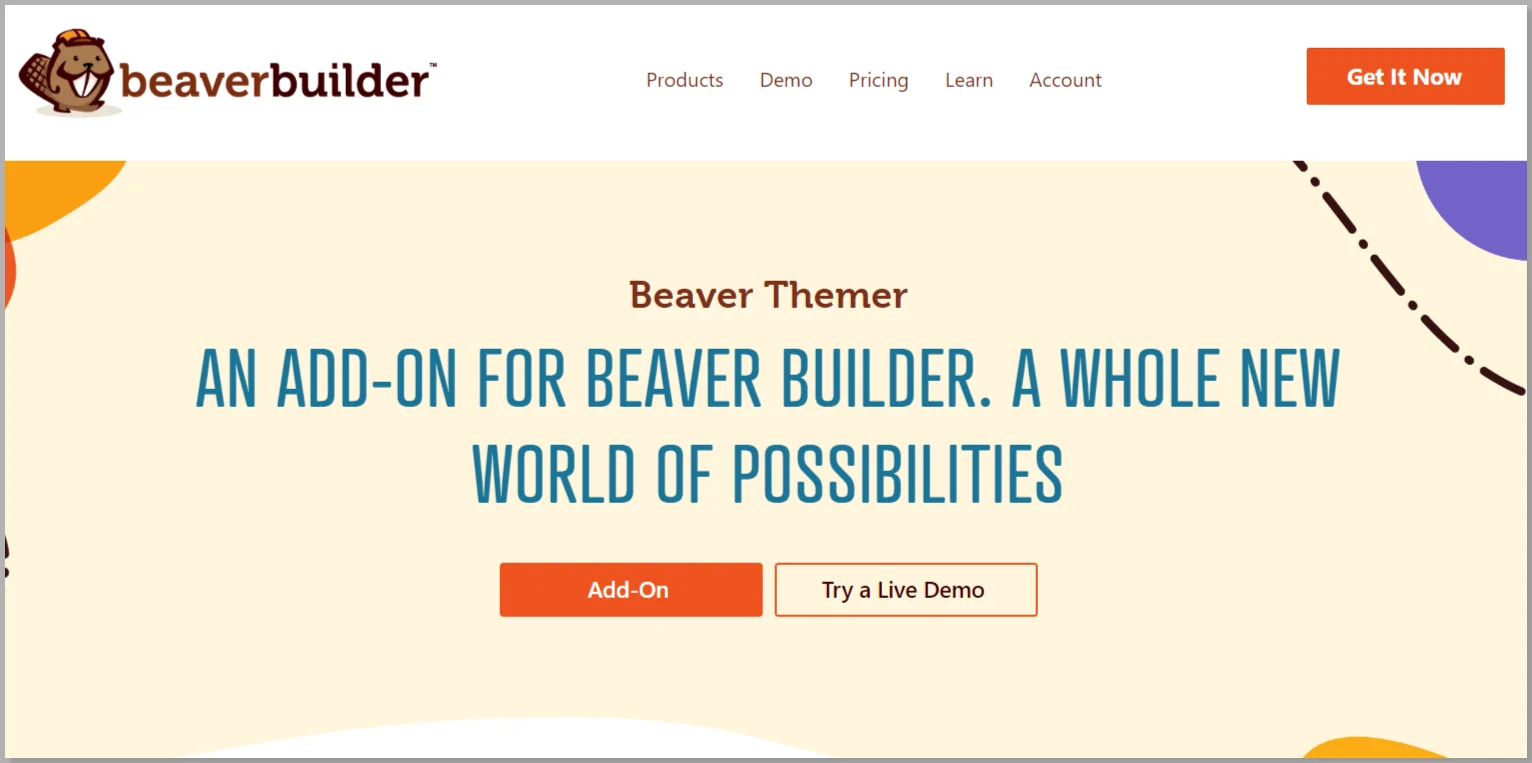 Beaver WordPress theme builder
