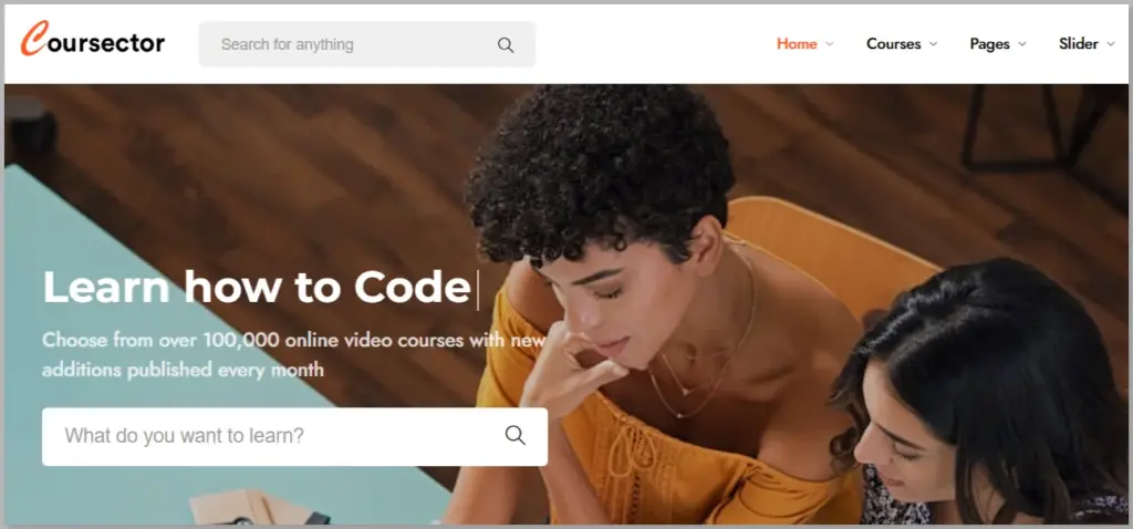 Coursector LMS WordPress themes - lifterlms themes