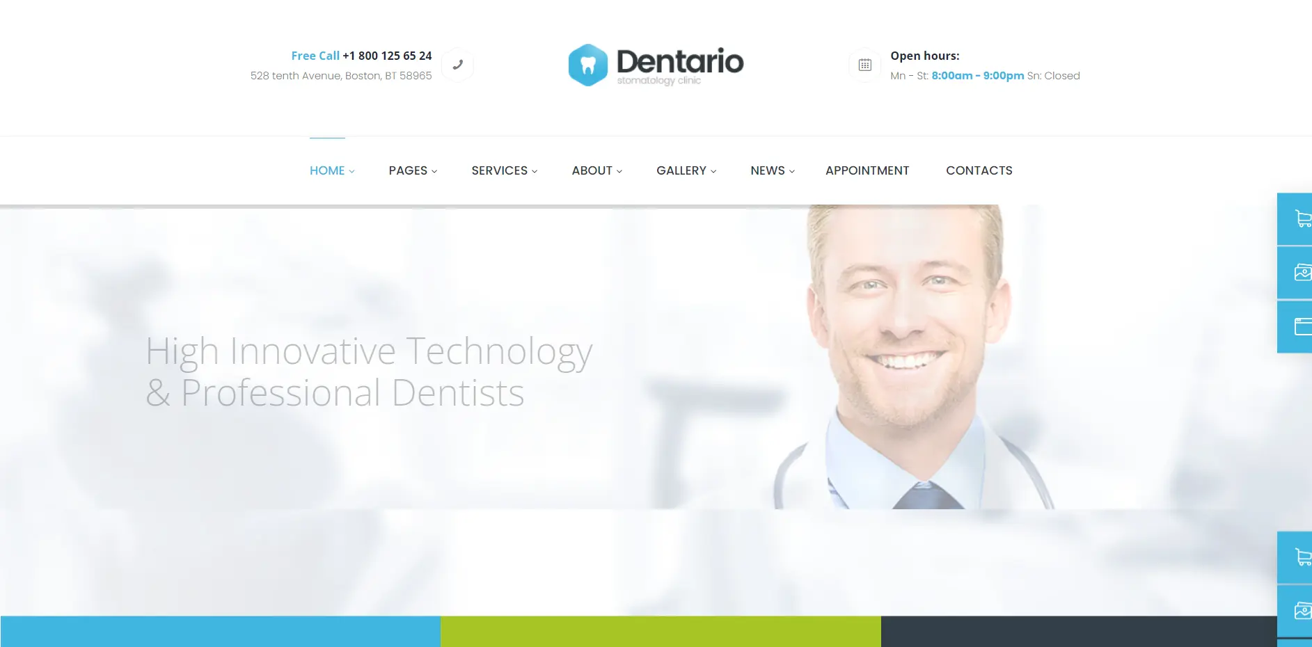 Dentario WordPress Theme