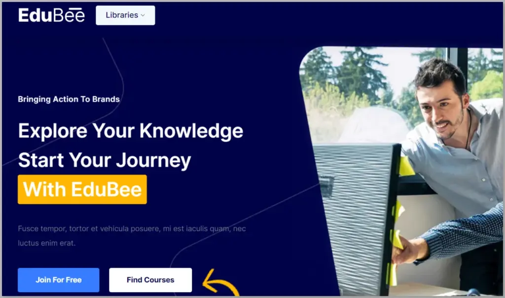 EduBee LMS Online Education Theme