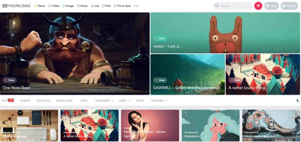 King WordPress Theme