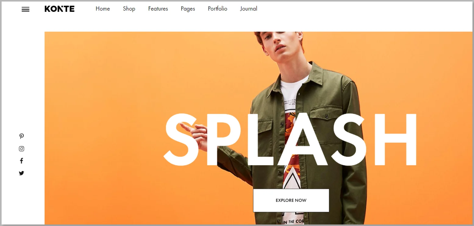 Konte WooCommerce WordPress Theme