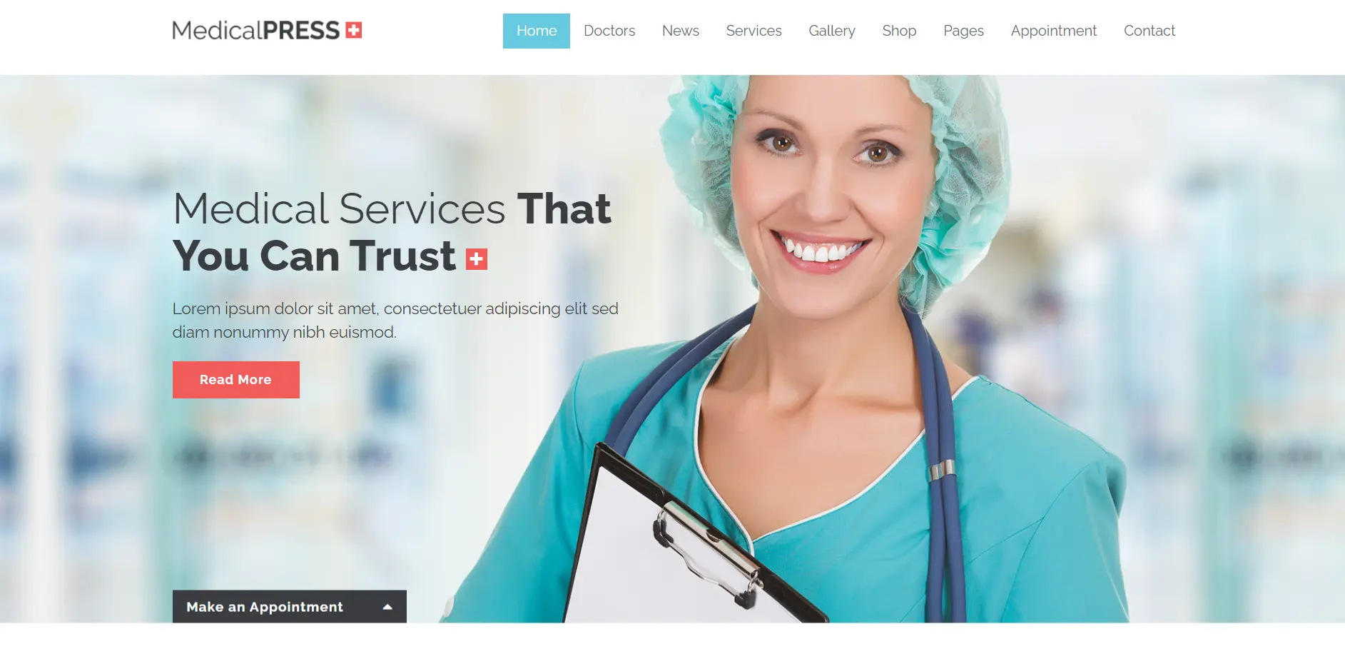 MedicalPress- WordPress Theme
