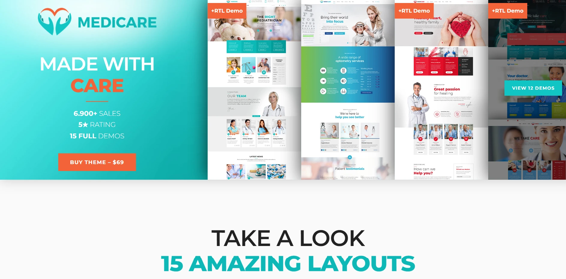 Medicare- WordPress theme