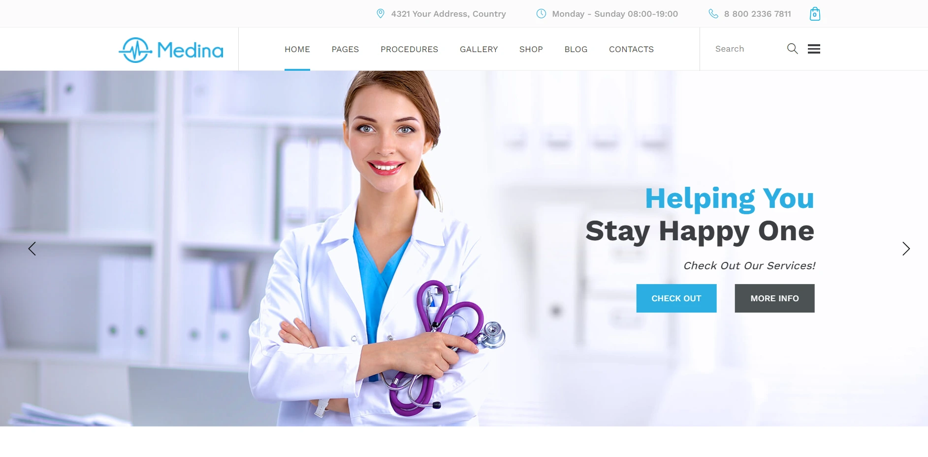 Medina- WordPress theme