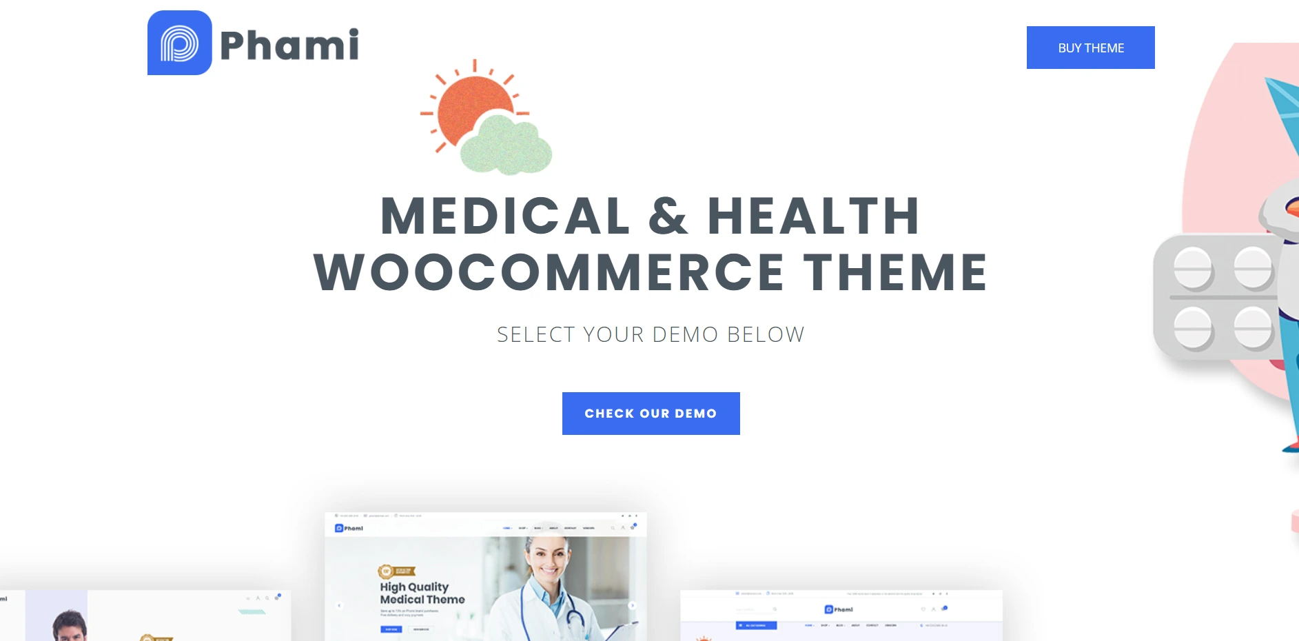 Phami- WordPress theme