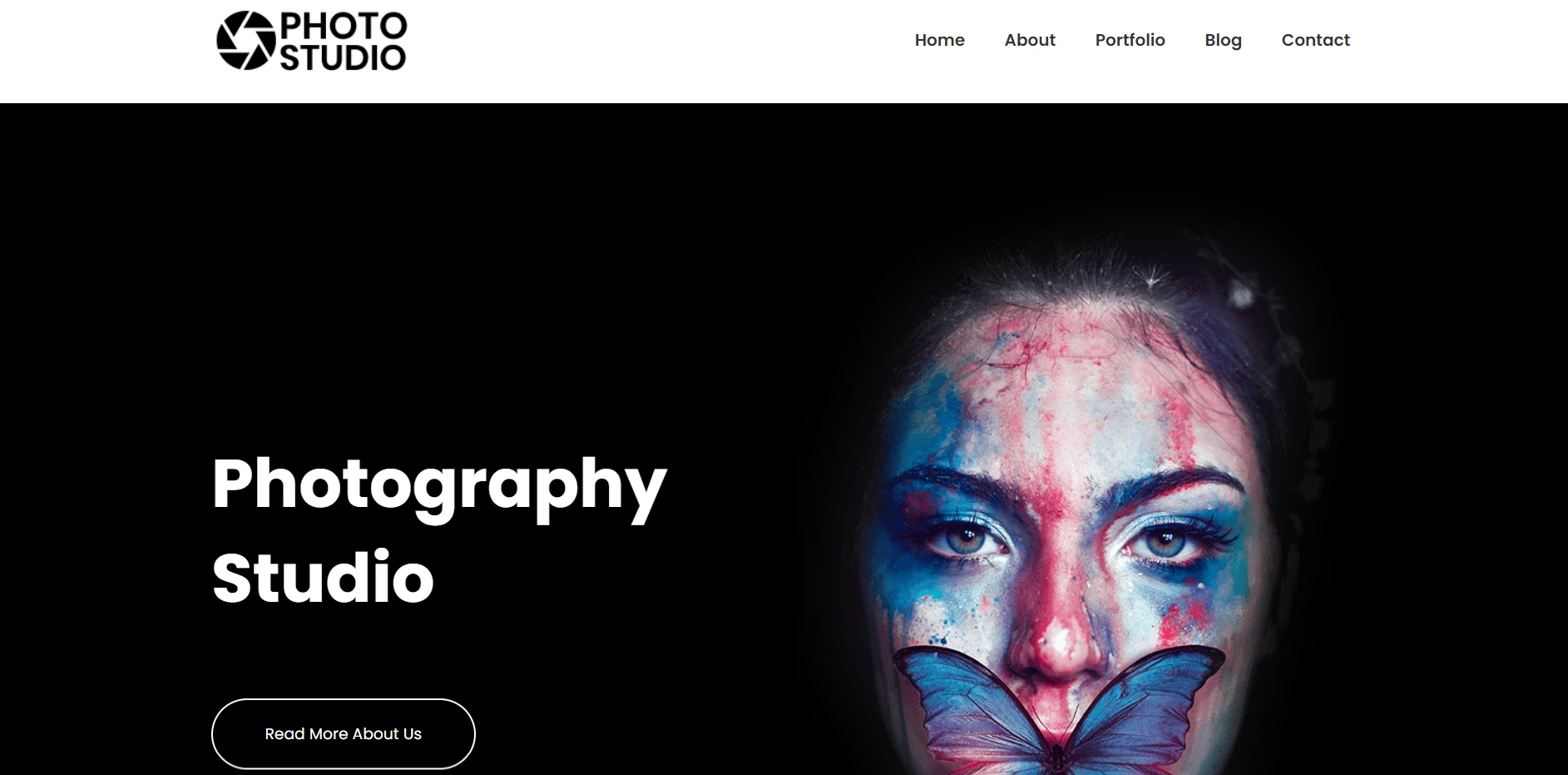 Photography WordPress template
