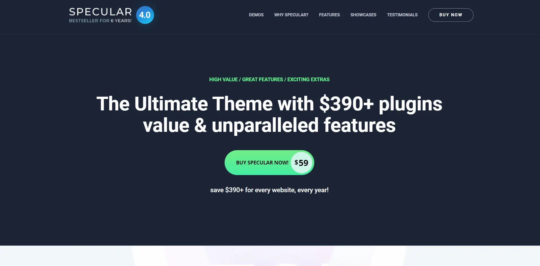 Specular WordPress Theme