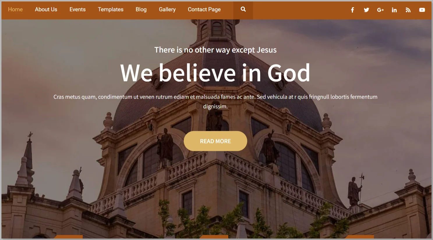 The Church Lite theme