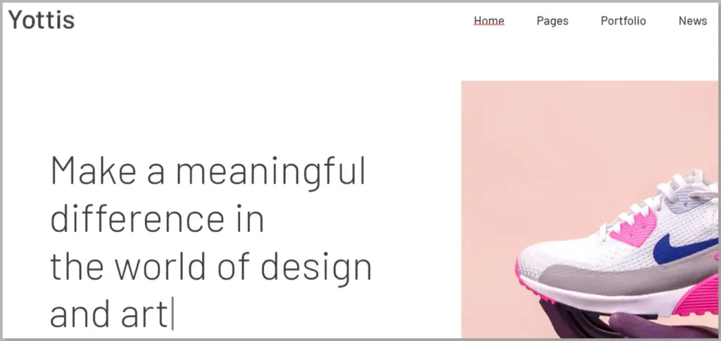 Yottis WordPress Theme