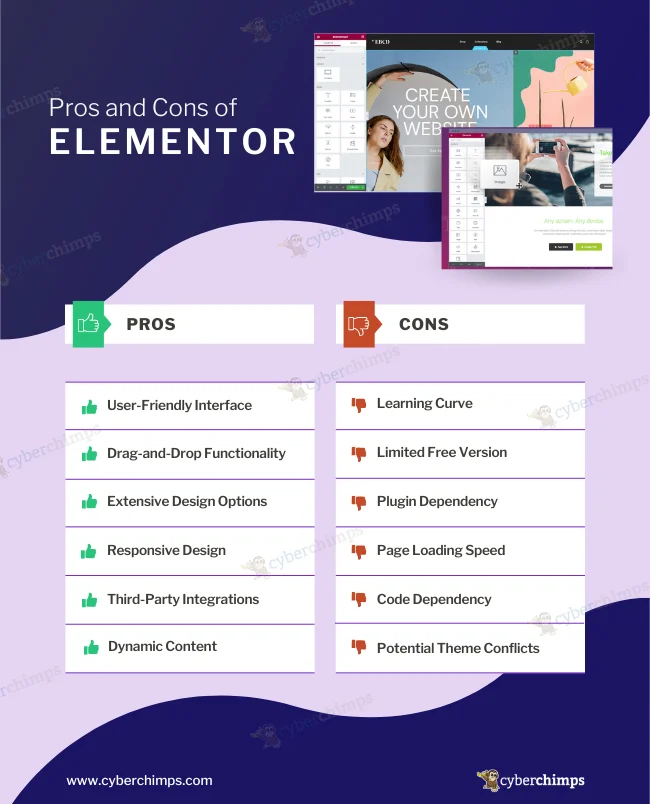 Elementor Pros and Cons