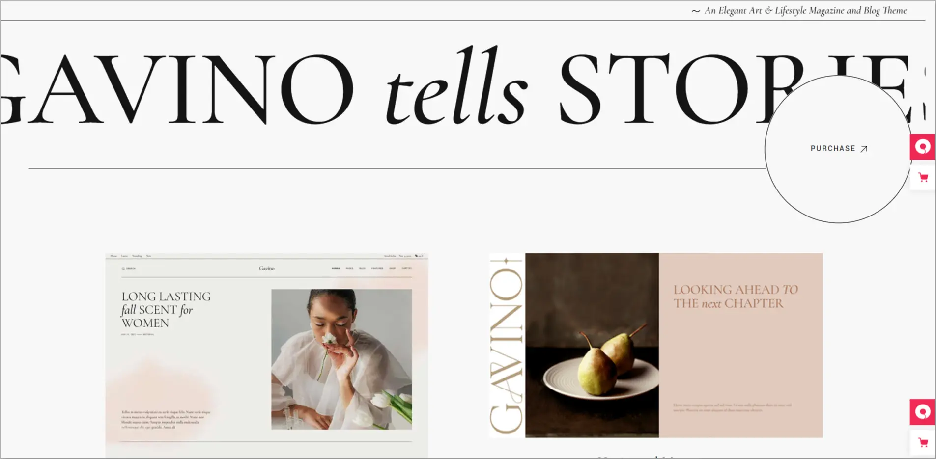 Gavino WordPress Theme